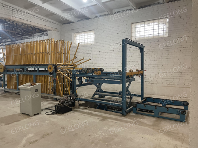 cooling rack for plywood hot press machine